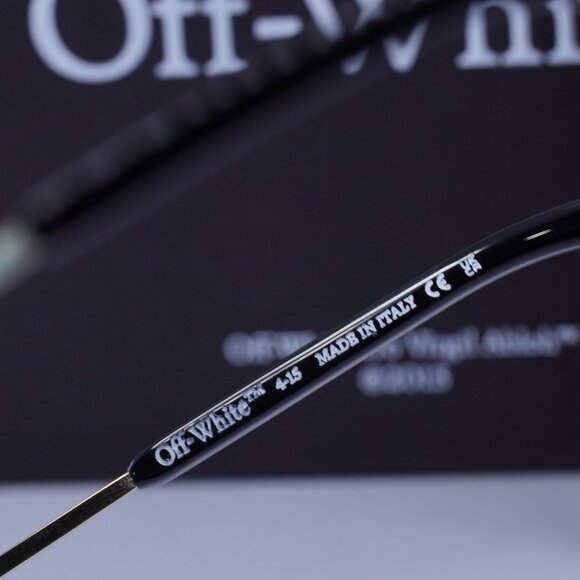 Off-White OERI13M MIAMI 7652 Oval Sunglasses – Gold/Green Gradient main image 5